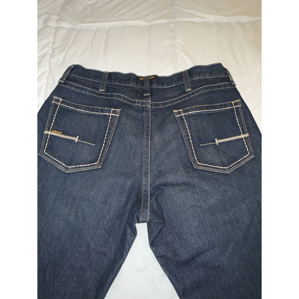 Men's Ariat M5 Rebar Straight Leg 36 X 36 Jeans Mint Condition - Picture 6 of 6